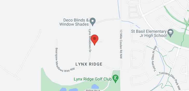 map of 7 LYNX MEADOWS Court NW